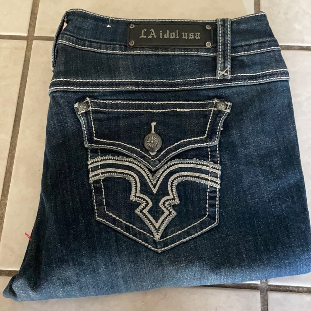 LA Idol Plus Size Jeans Bootcut